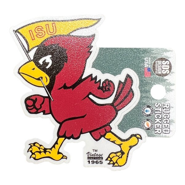 Pennant Cy Rugged Sticker (3"x3")